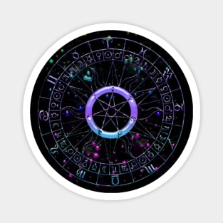 Astrology wheel (I) Magnet